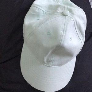 Light mint green hat